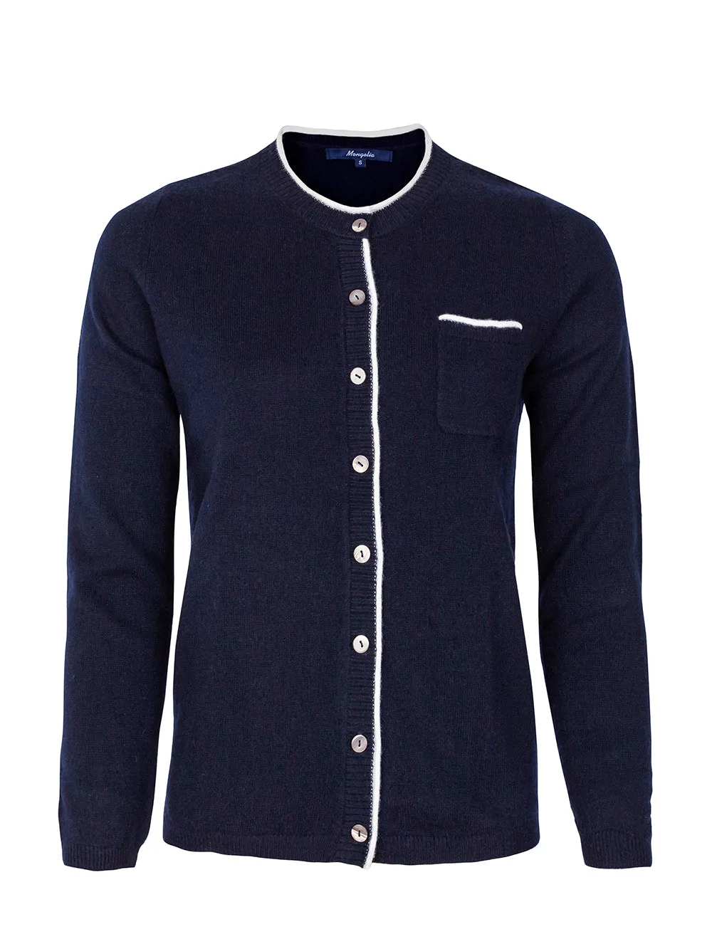100% Mongolian Cashmere Button Cardigan