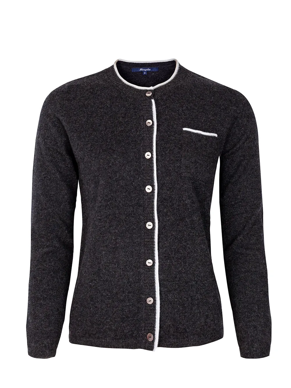 100% Mongolian Cashmere Button Cardigan