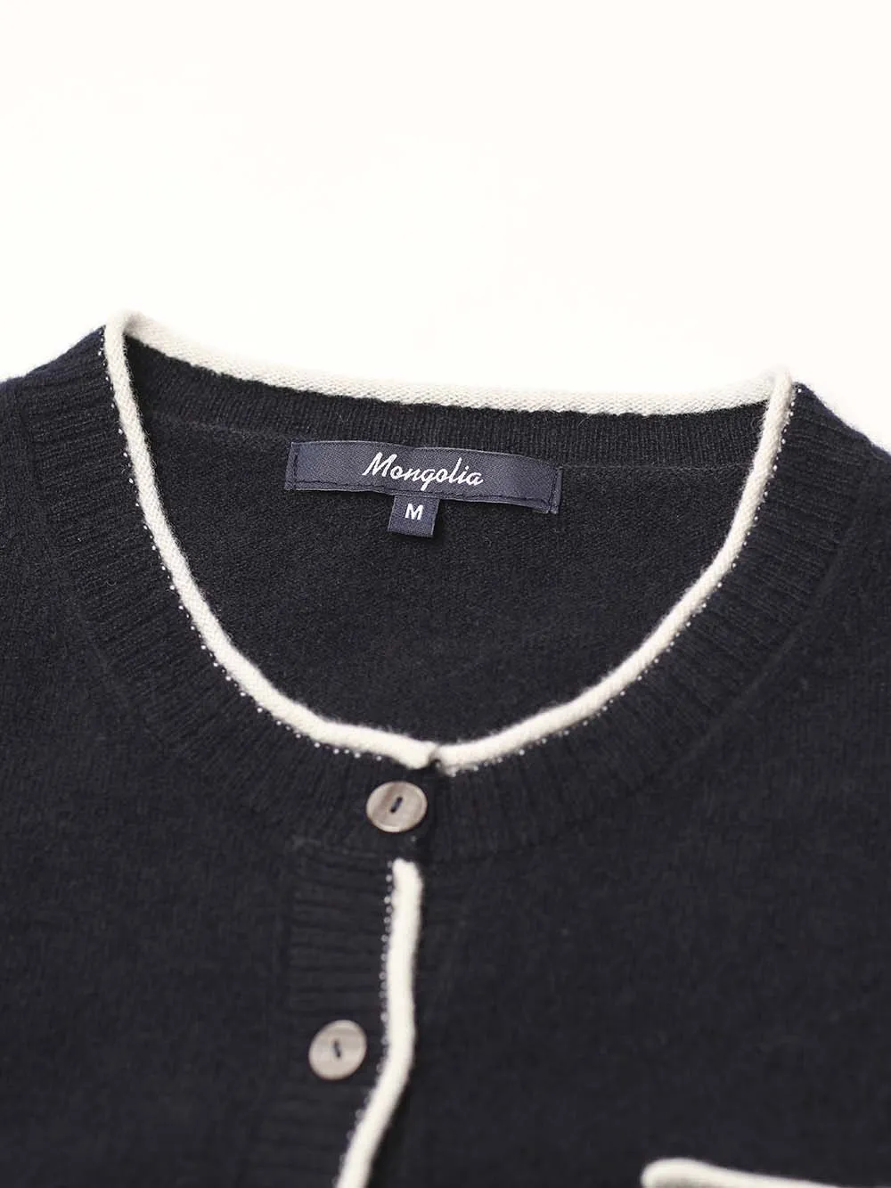 100% Mongolian Cashmere Button Cardigan