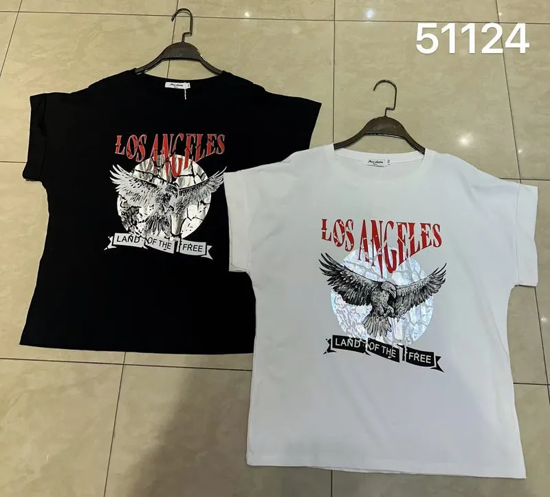 (2P.PACK) Vintage LA Cotton Top T-shirt