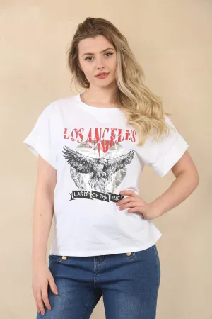 (2P.PACK) Vintage LA Cotton Top T-shirt