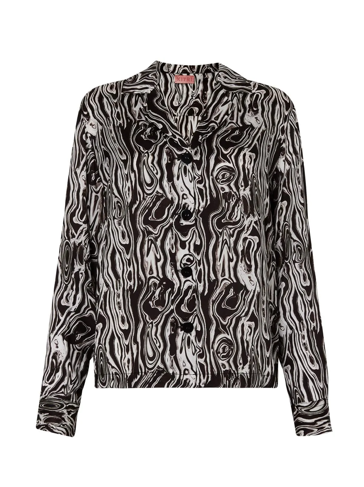 Adina Malachite Print Top