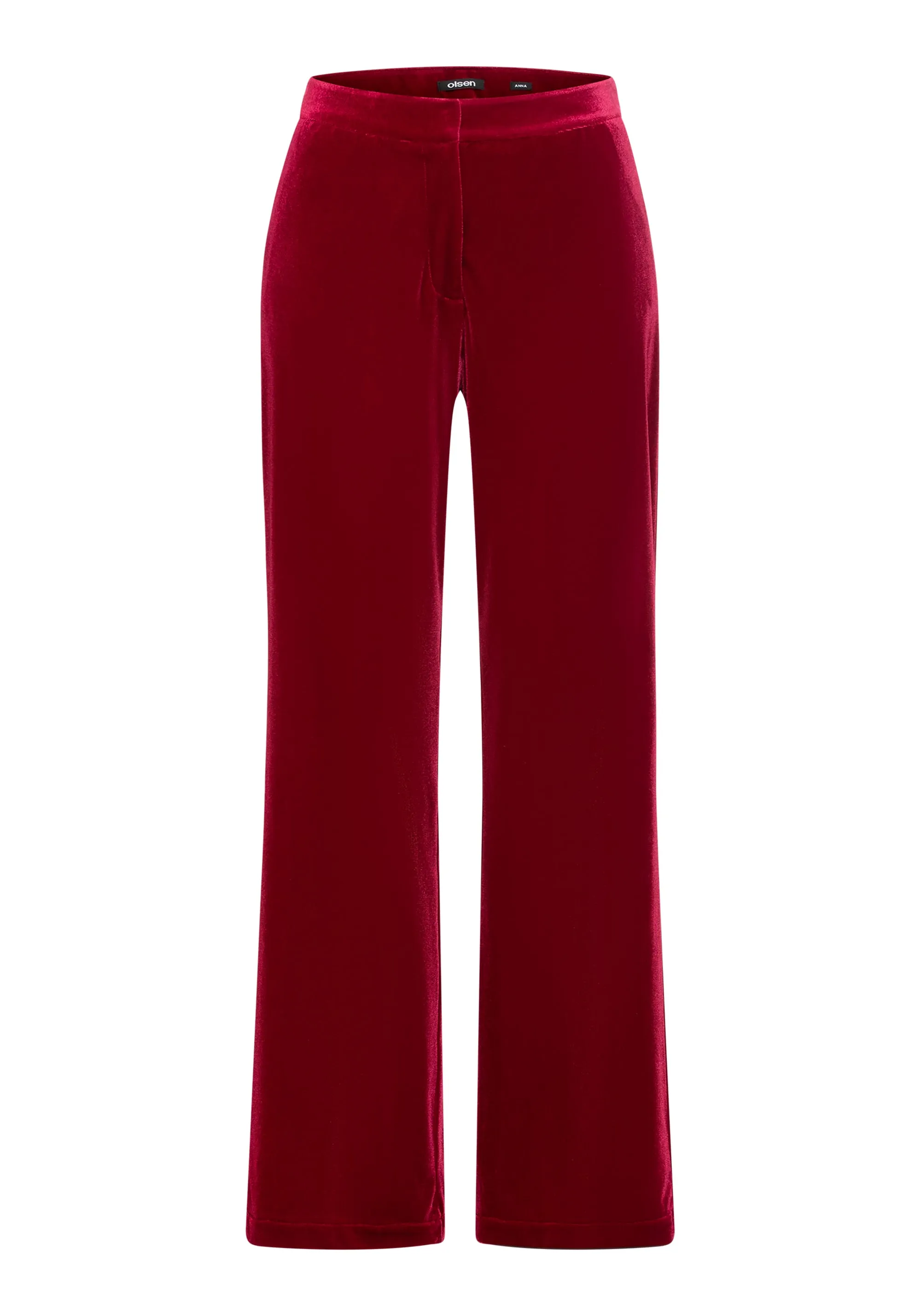 Anna Fit Velvet Trouser