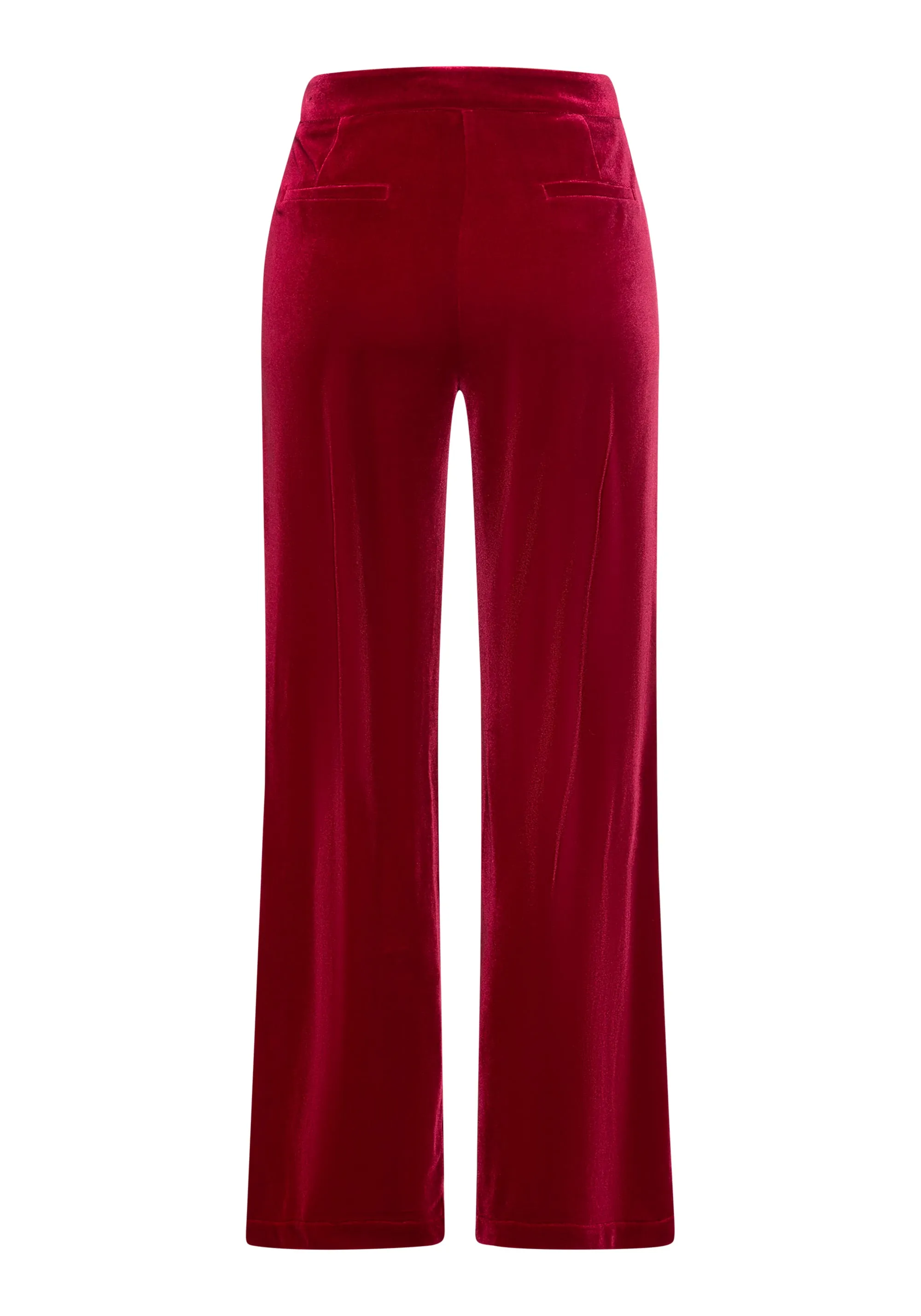 Anna Fit Velvet Trouser