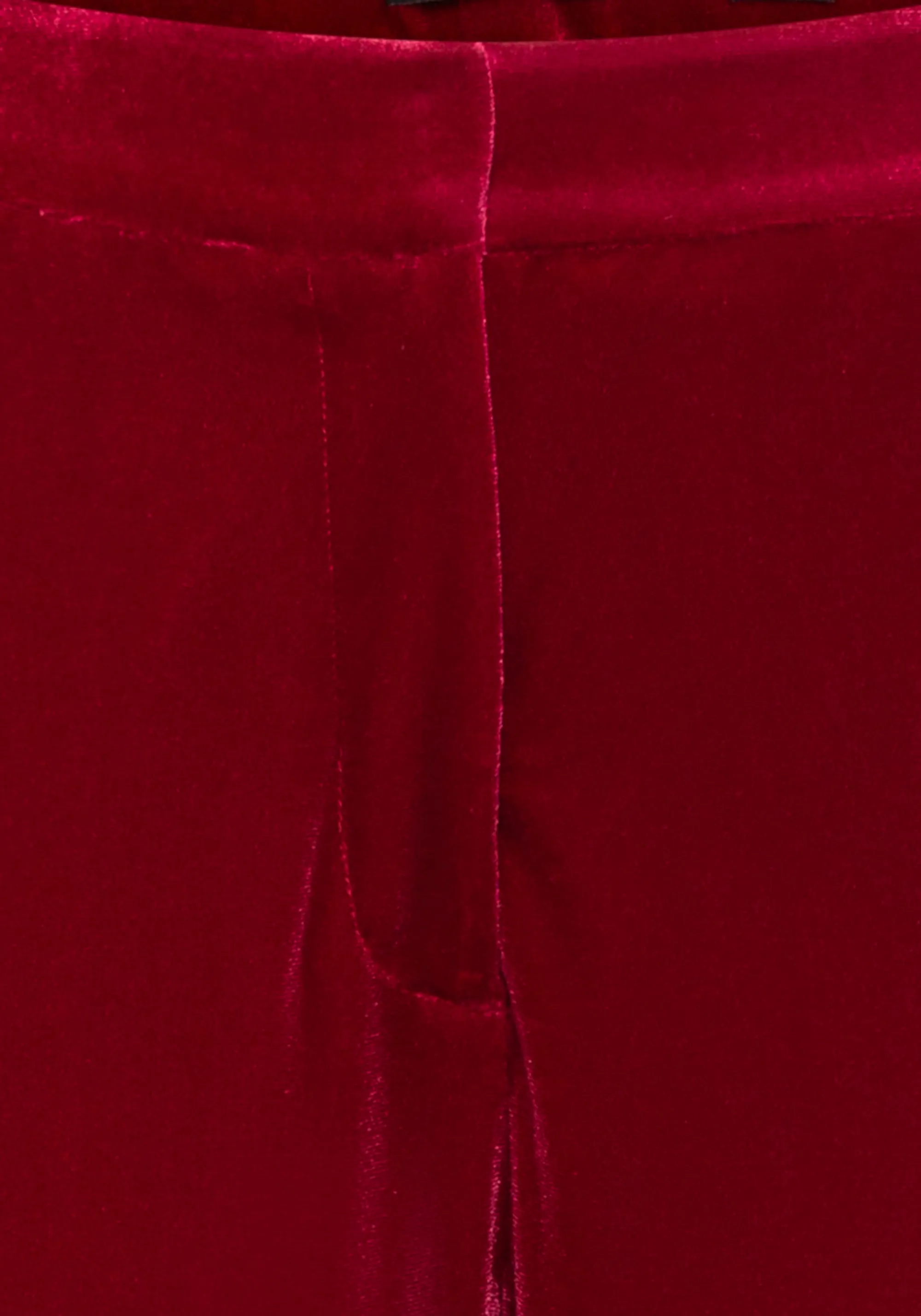Anna Fit Velvet Trouser