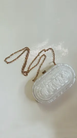 AVA // modern marbled bag