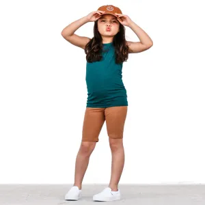 BAMBOO BASIC TANK- Peacock