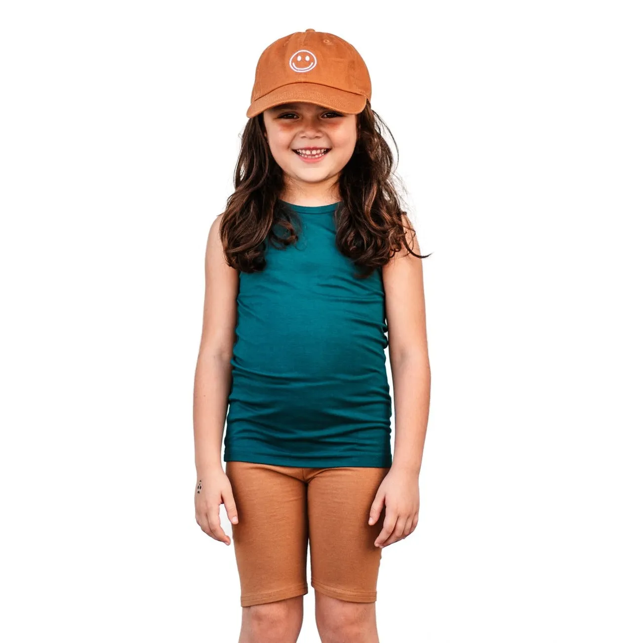 BAMBOO BASIC TANK- Peacock