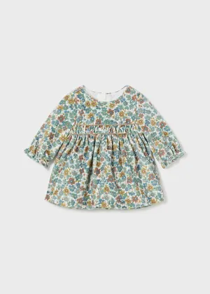 Bamboo Green Floral Dress - Select Size