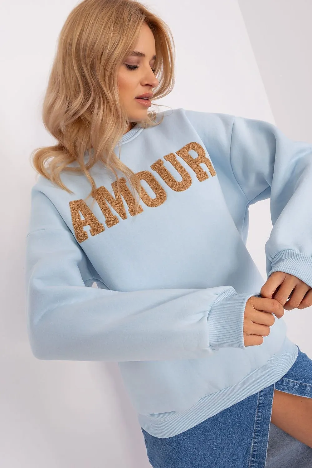 Bold Statement Round Neck Sweatshirt