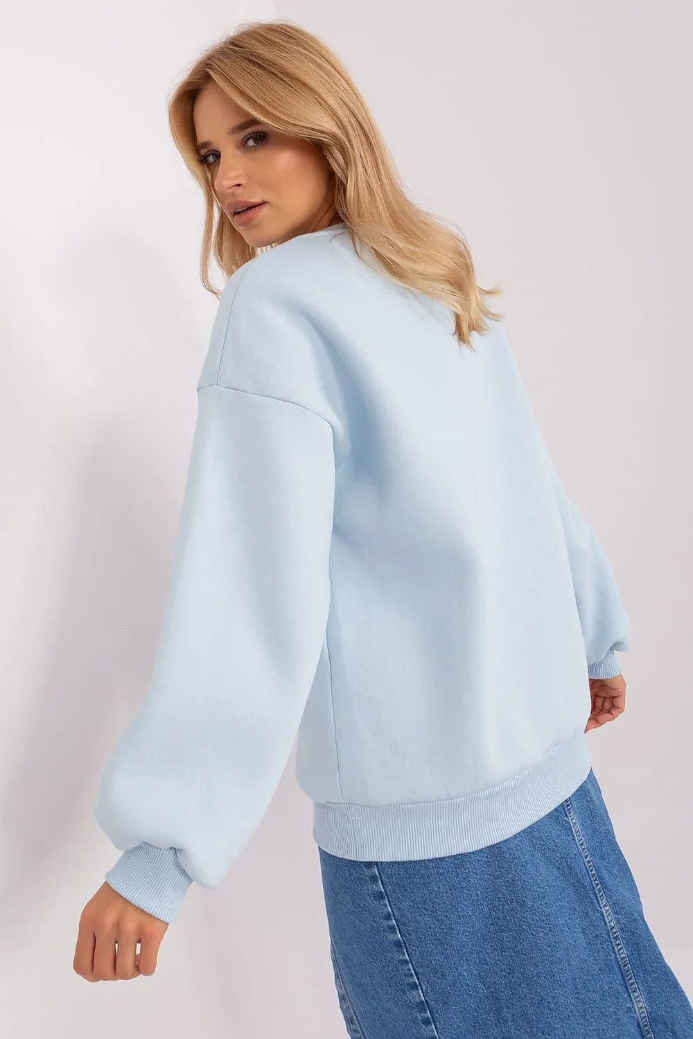 Bold Statement Round Neck Sweatshirt