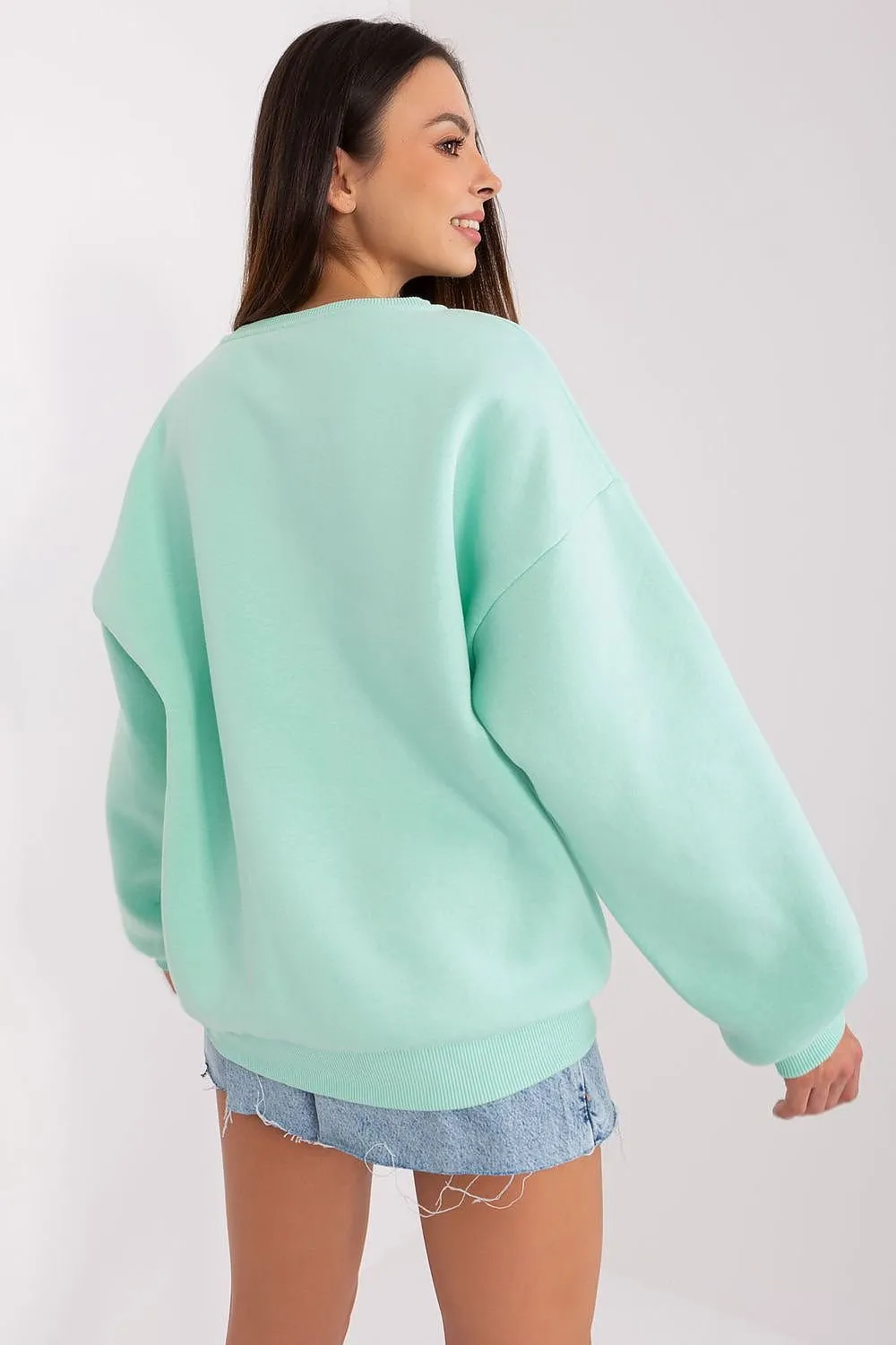 Bold Statement Round Neck Sweatshirt