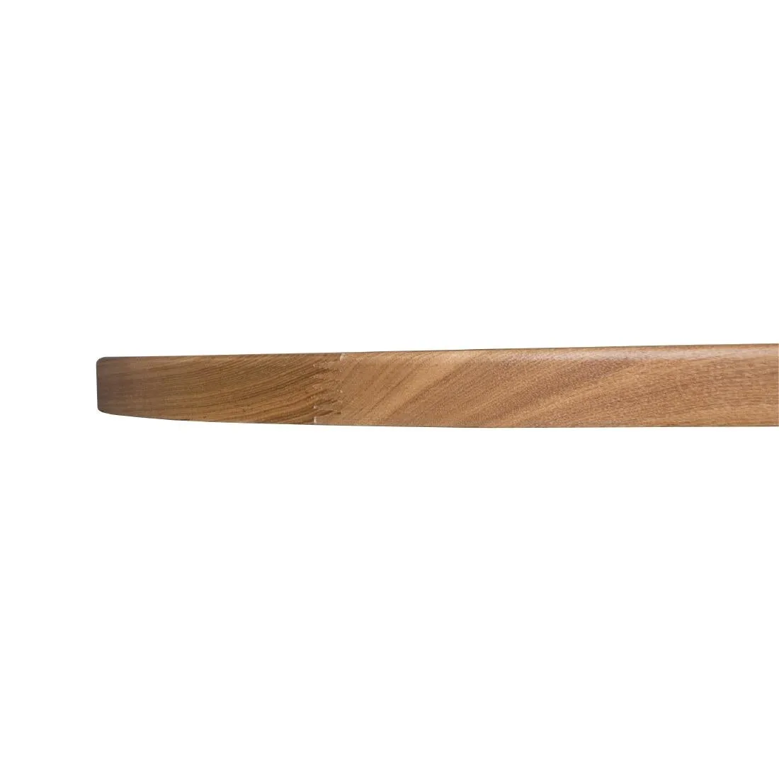 Bolero Pre-drilled Round Table Top Natural Ash Veneer 600mm - DC469
