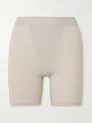 Boyfriend stretch-modal and cotton-blend jersey boxer shorts