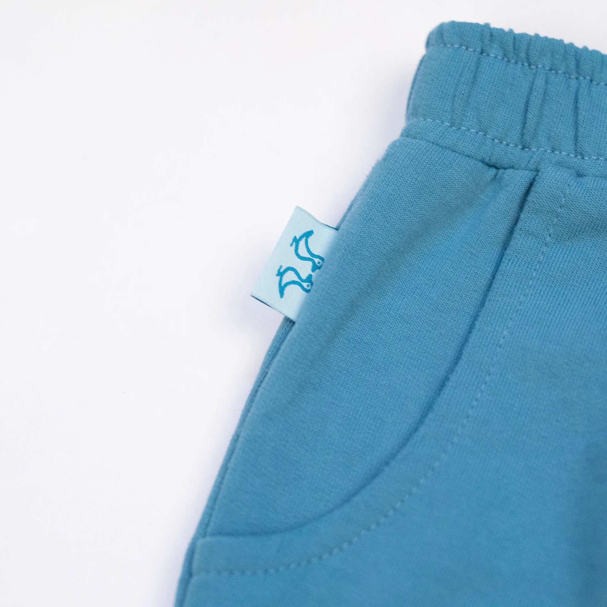Boys Blue Jersey Lounge Set