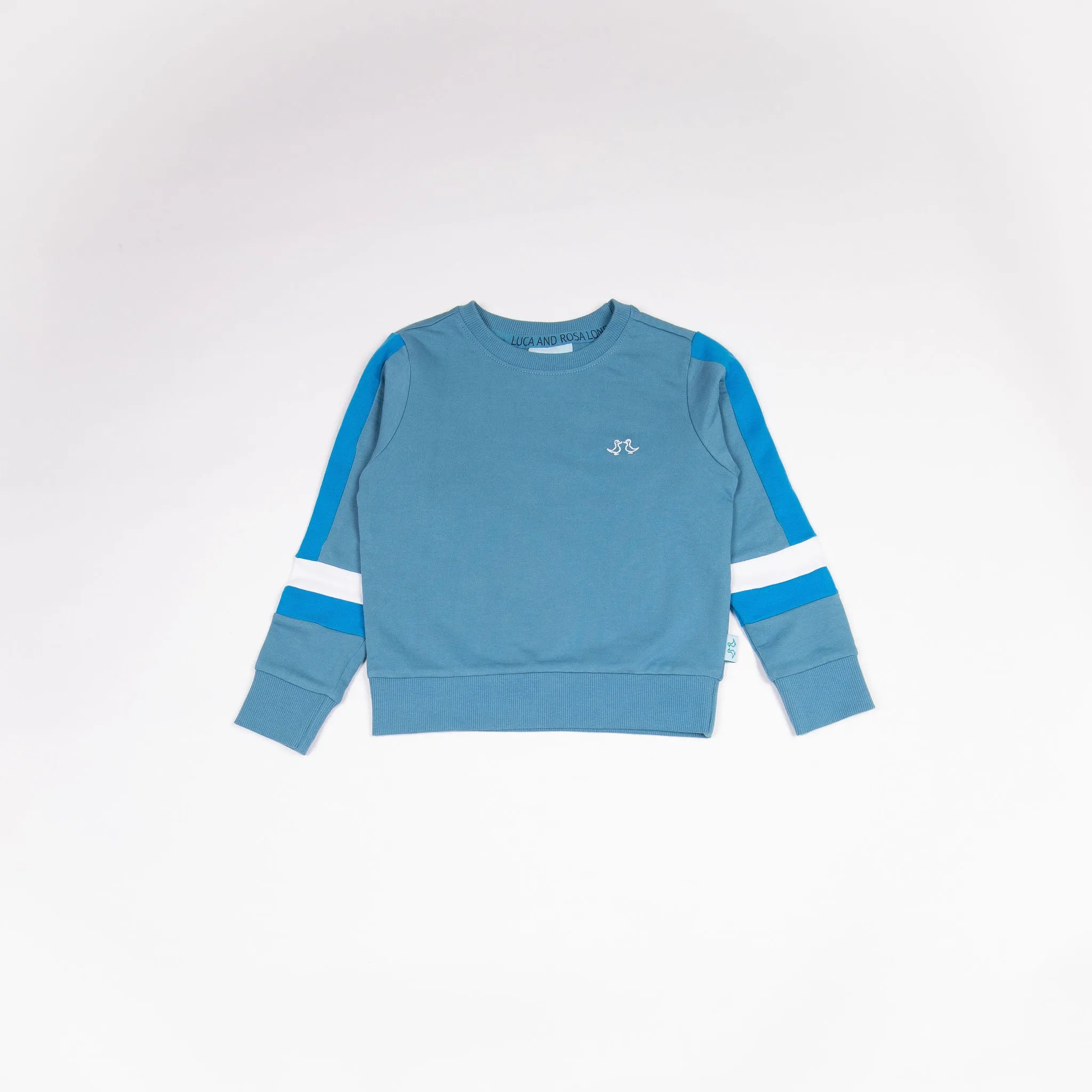 Boys Blue Jersey Lounge Set