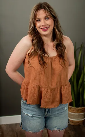 Briar Frayed Tank Top