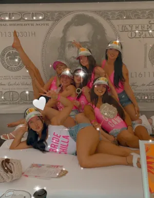 Bride Chilla & Gang Gang Bachelorette Swimsuit