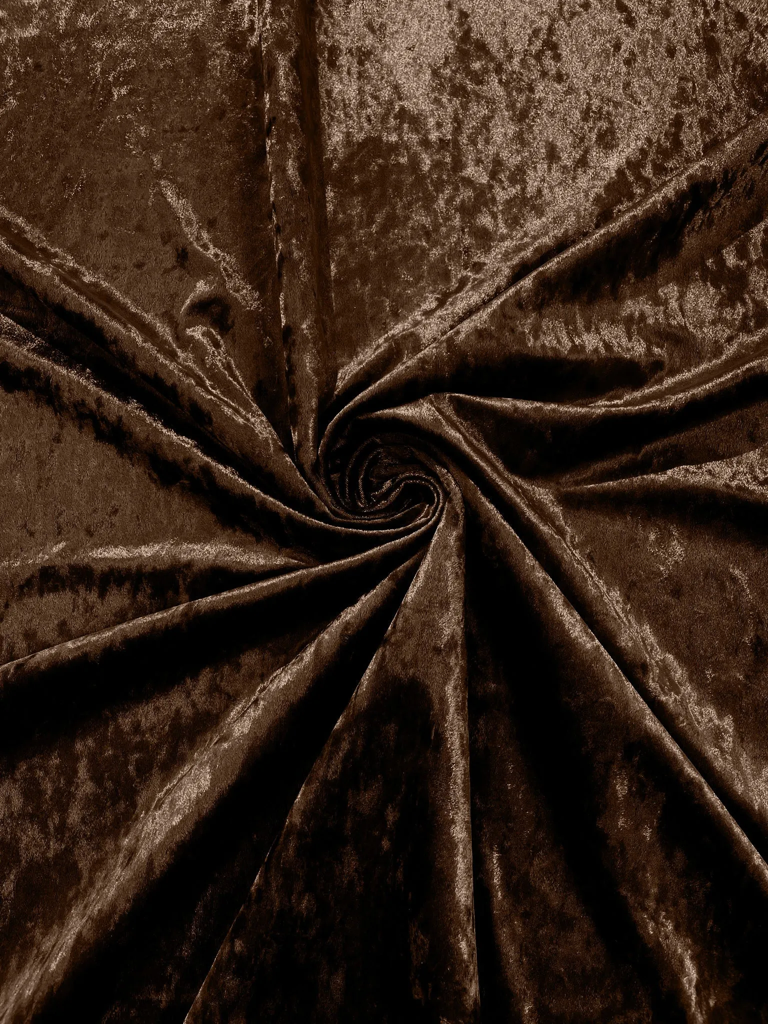 Brown Crushed Velvet Fabric/58 Inches Wide/Cosplays.