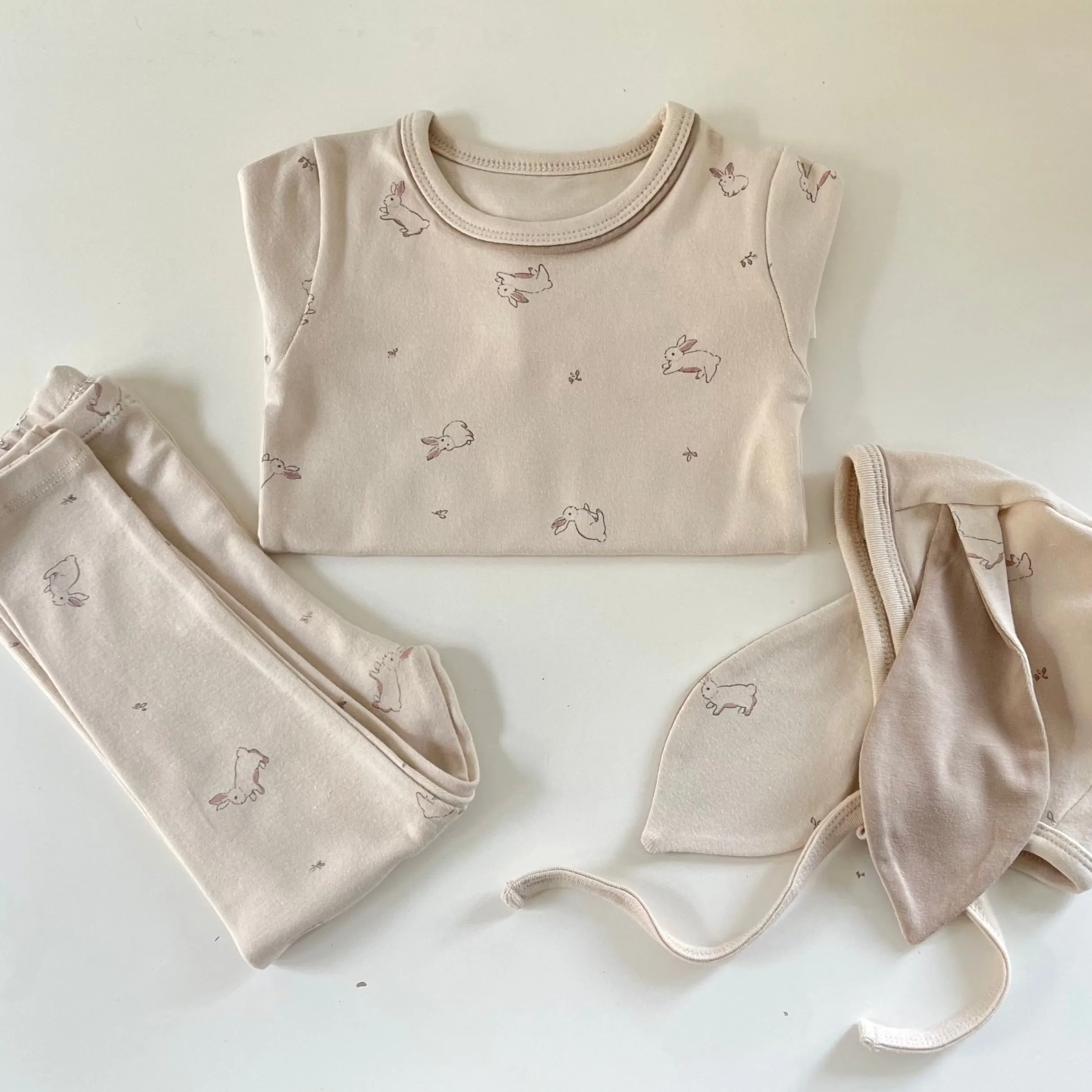 Bunny Print Loungewear/Pyjama Set (Two Colours)