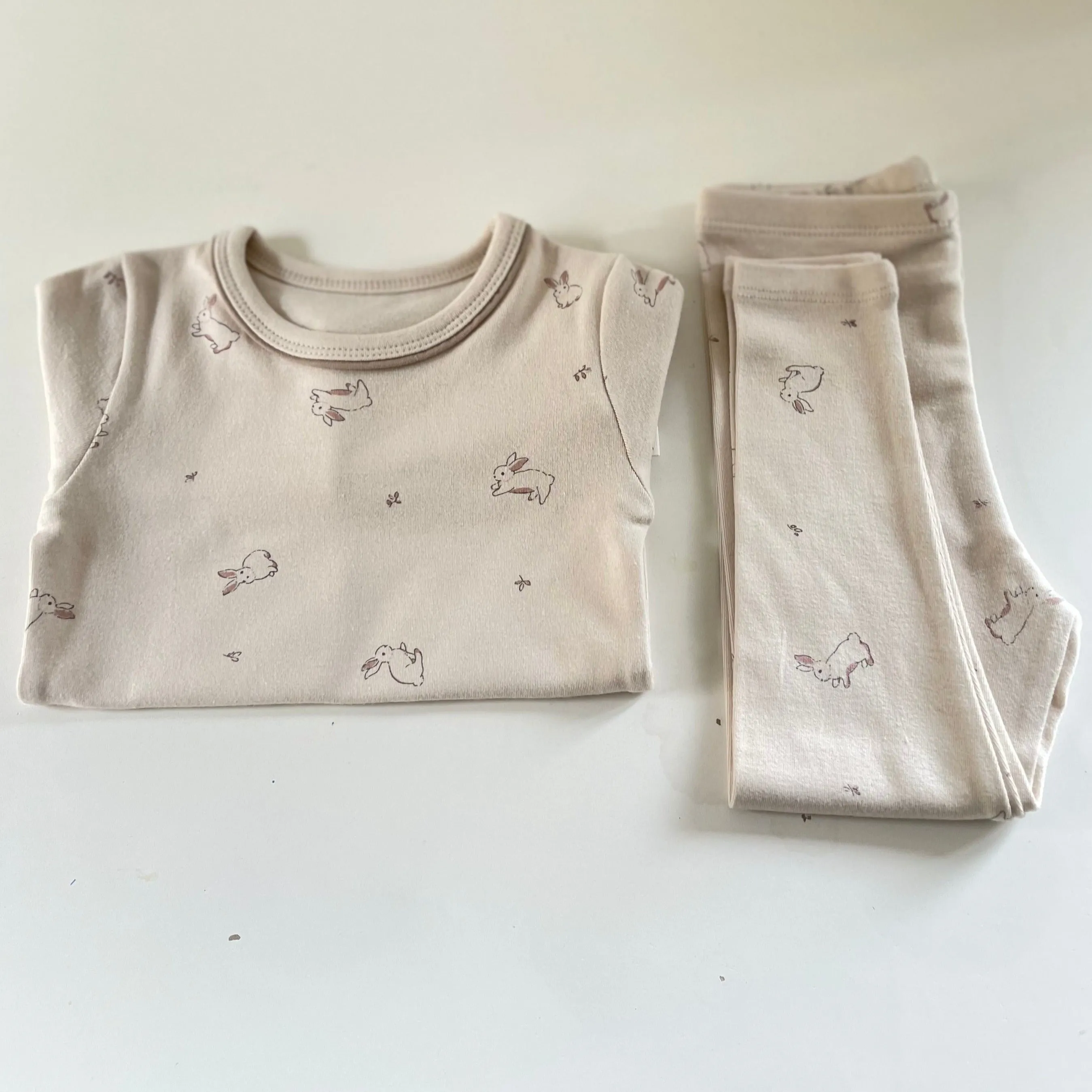 Bunny Print Loungewear/Pyjama Set (Two Colours)