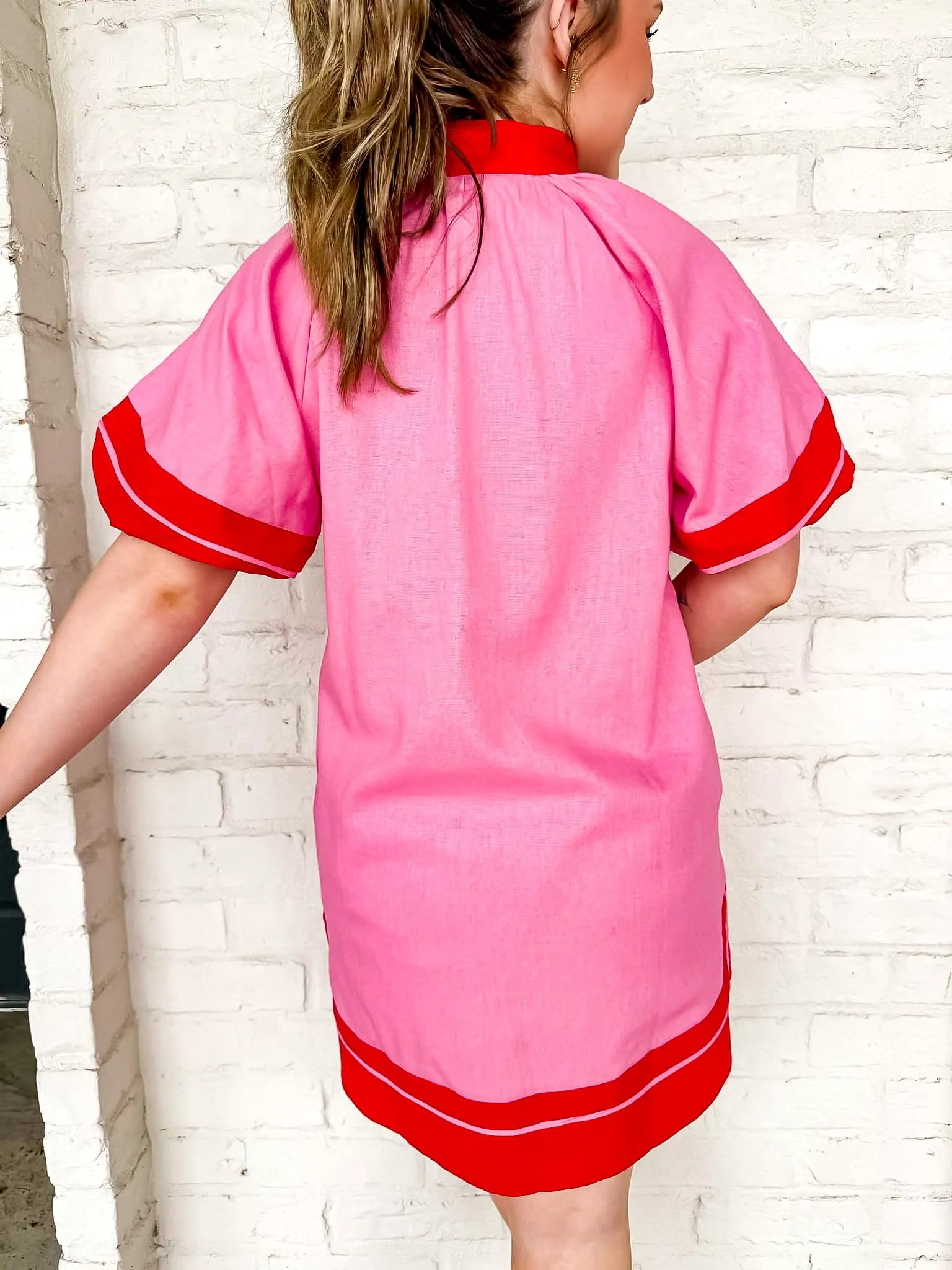 Call It Off Pink Dress