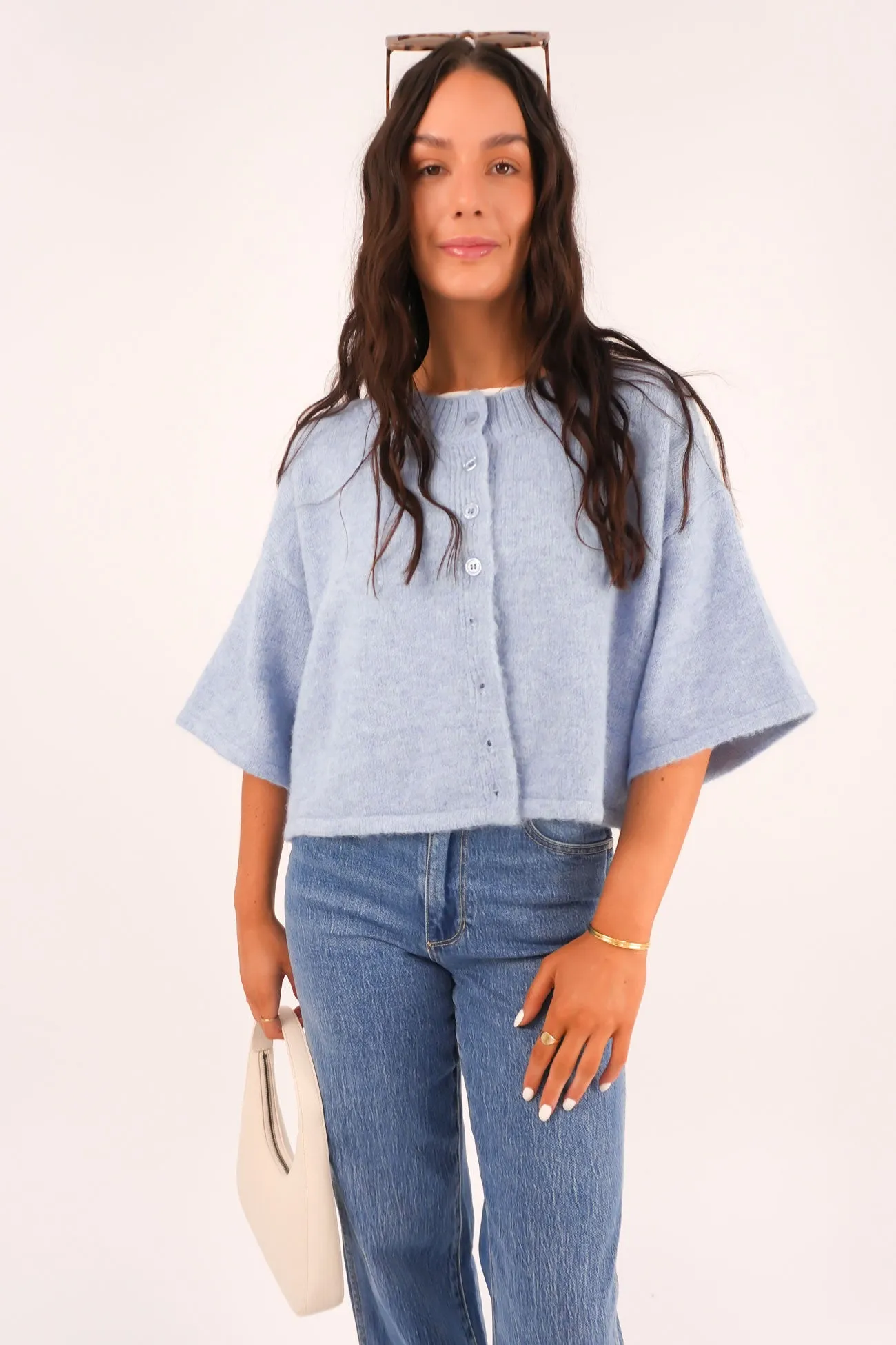 Chantal Cardigan Blue