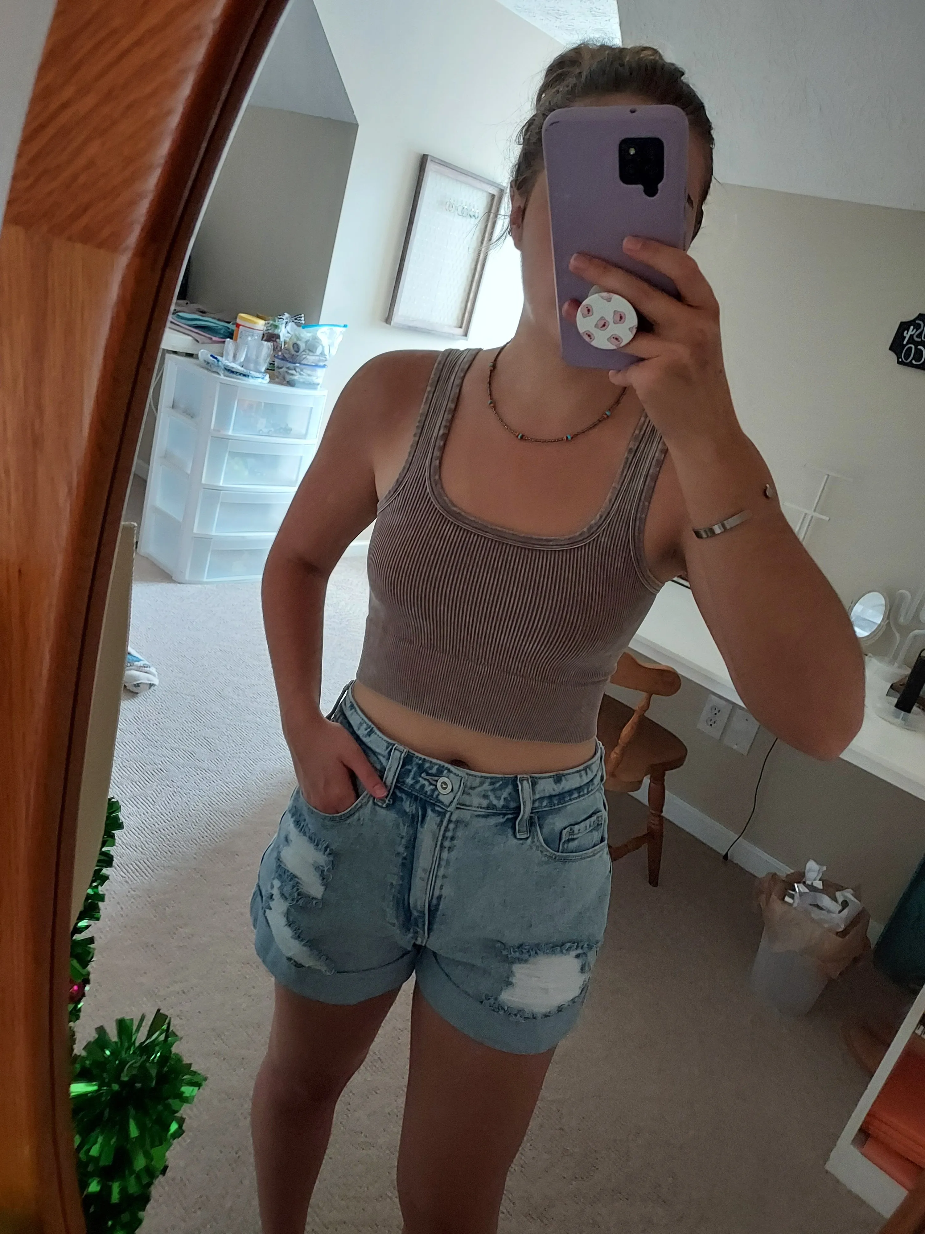Coffee for days square neck tank