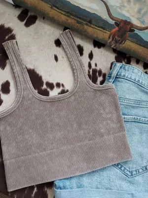 Coffee for days square neck tank