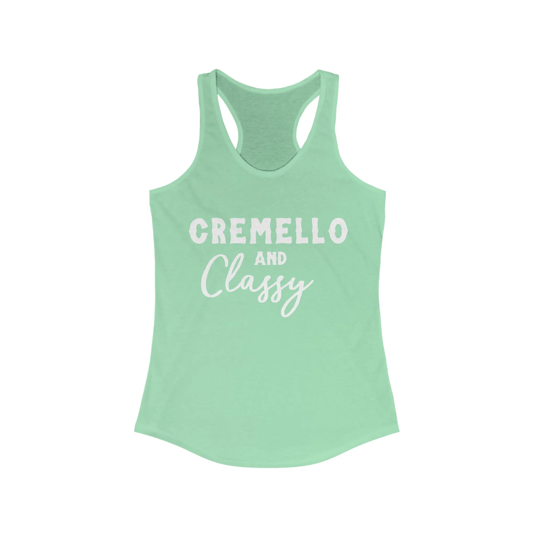 Cremello & Classy Racerback Tank