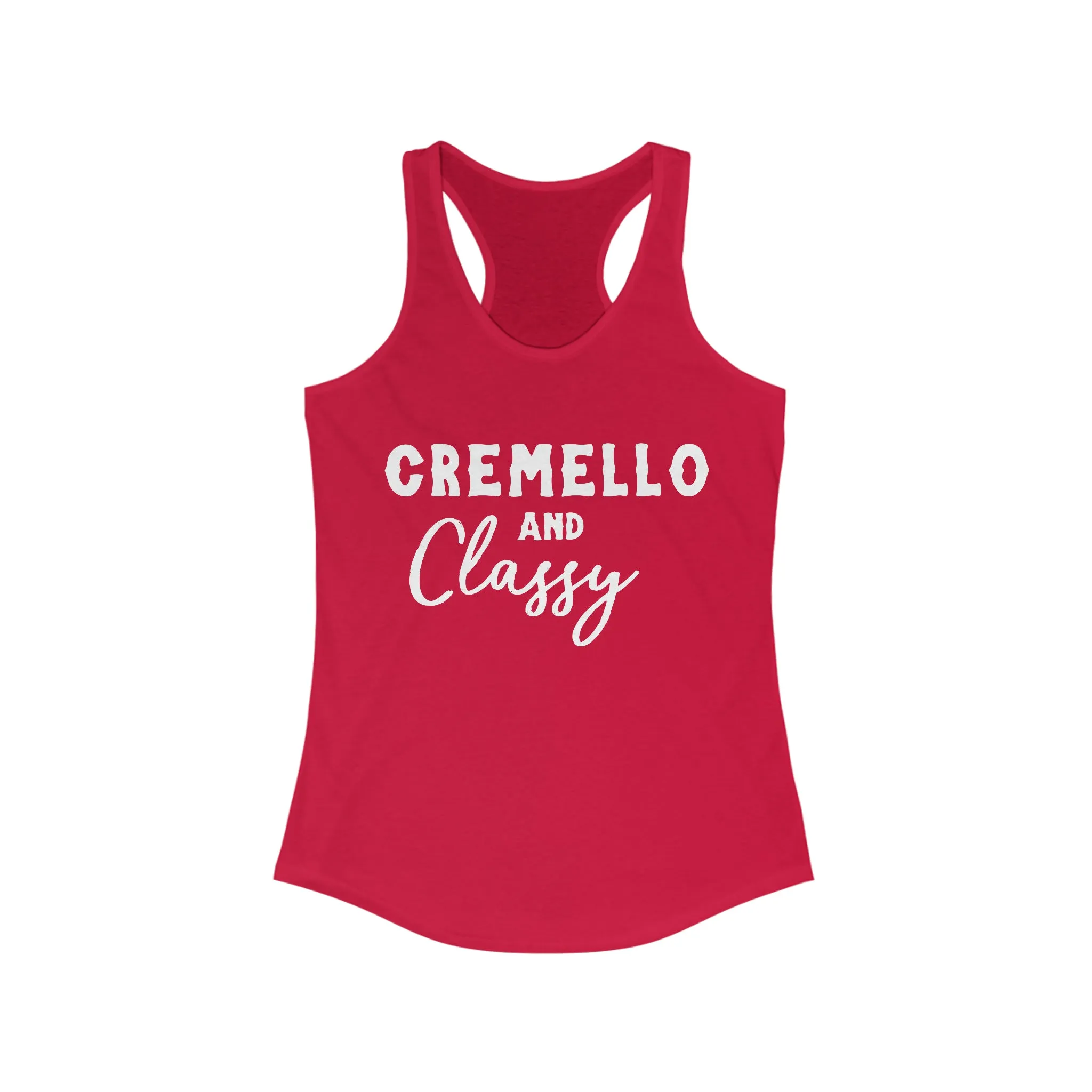 Cremello & Classy Racerback Tank