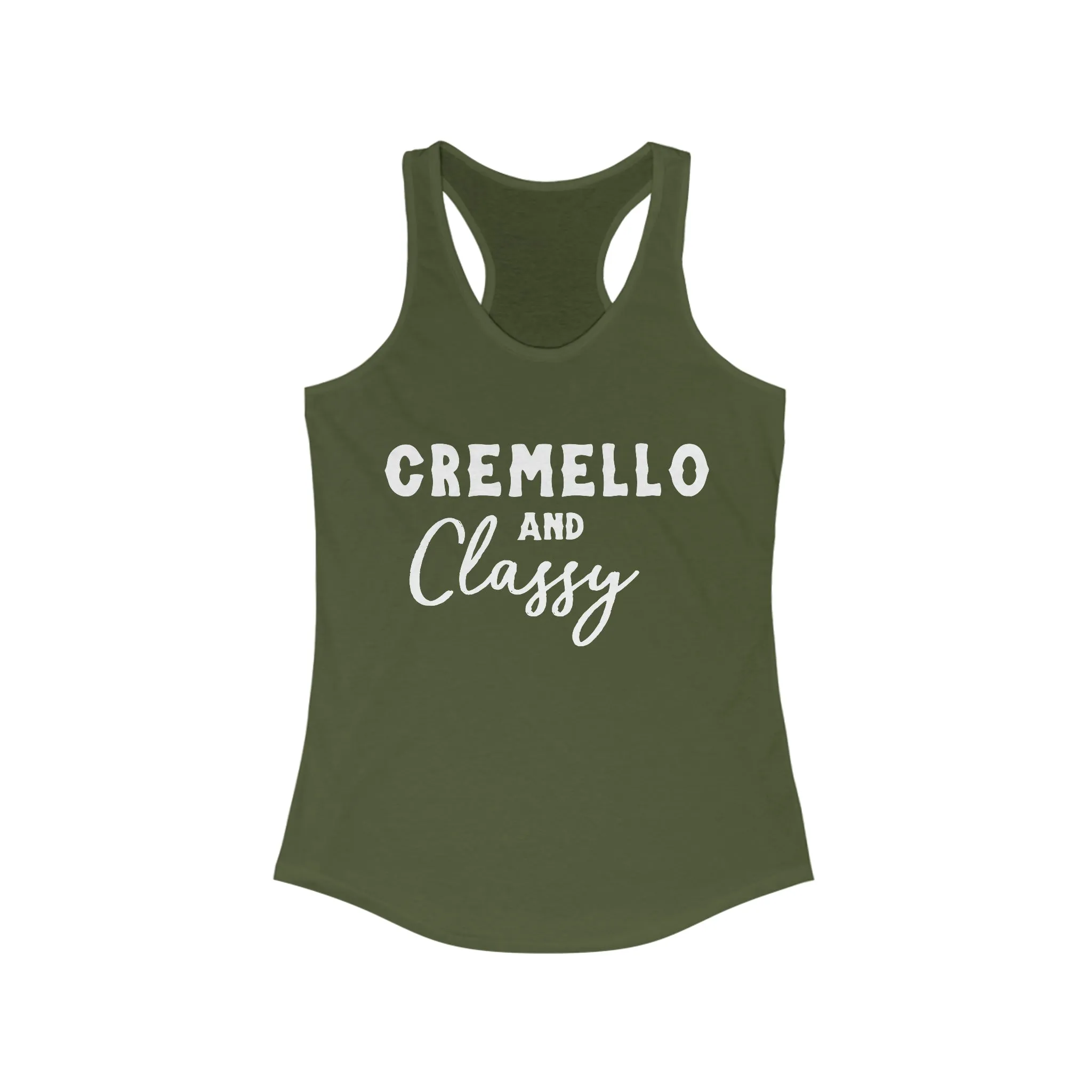 Cremello & Classy Racerback Tank