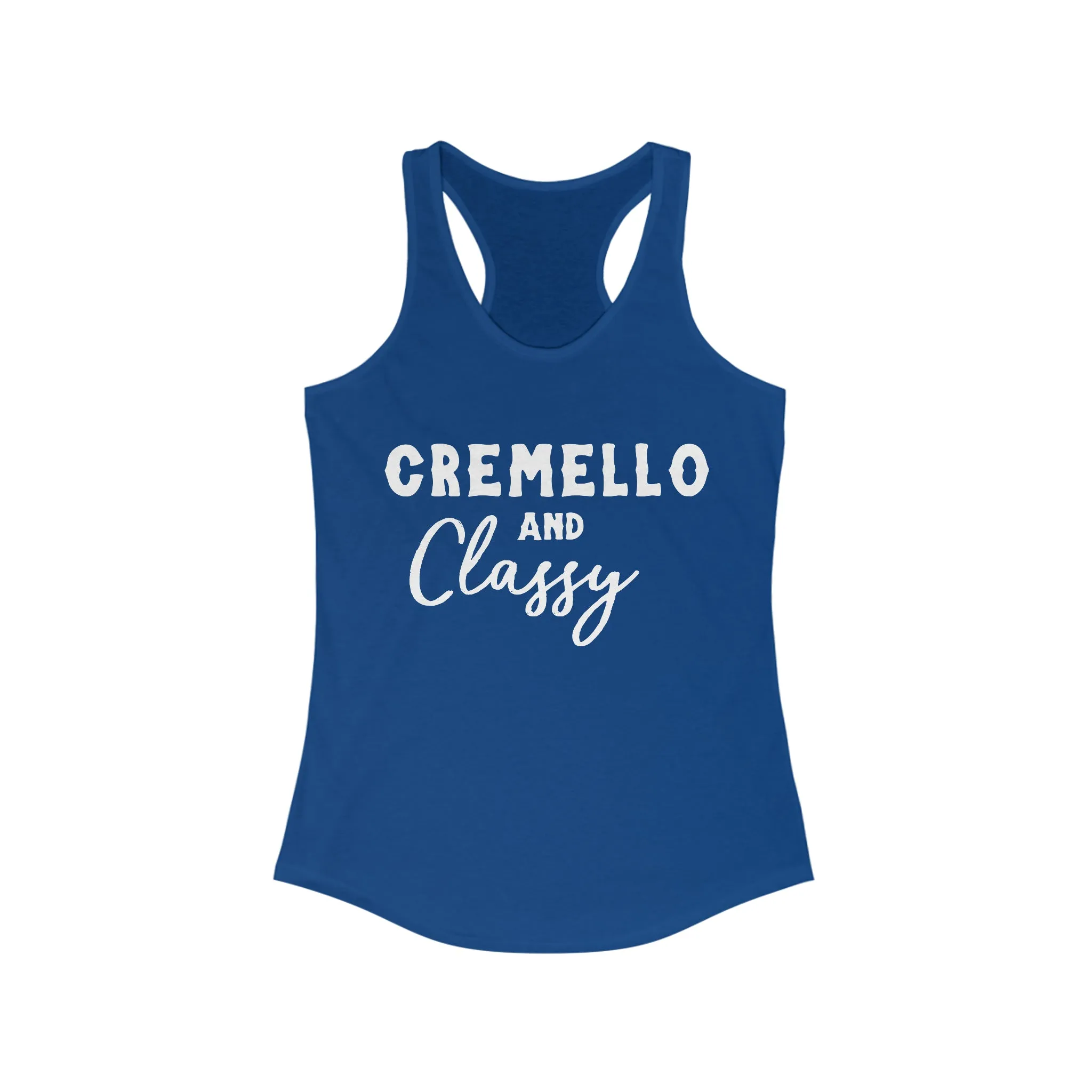 Cremello & Classy Racerback Tank