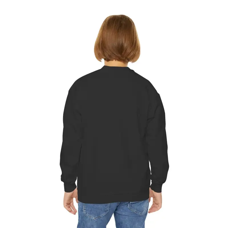Cute Monster Youth Crewneck Sweatshirt for Trendy Kids