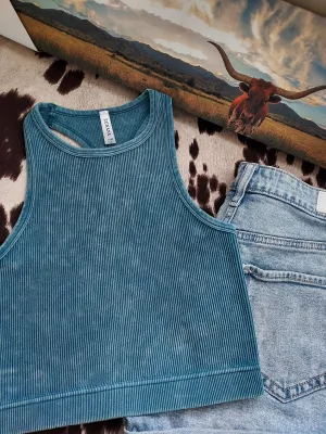 Deep sea high neck tank