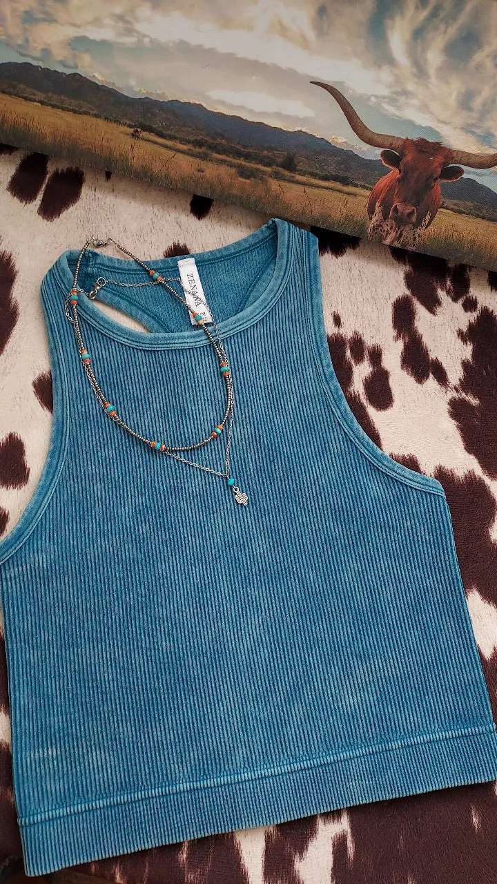 Deep sea high neck tank