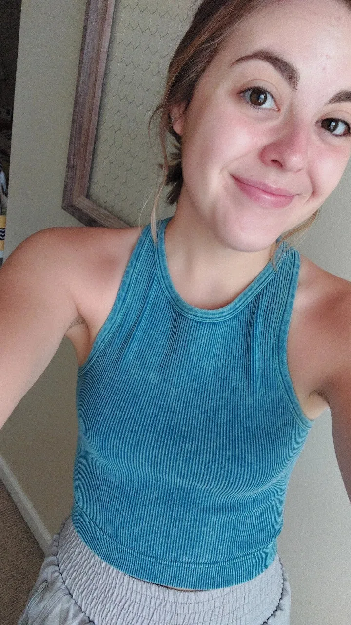 Deep sea high neck tank
