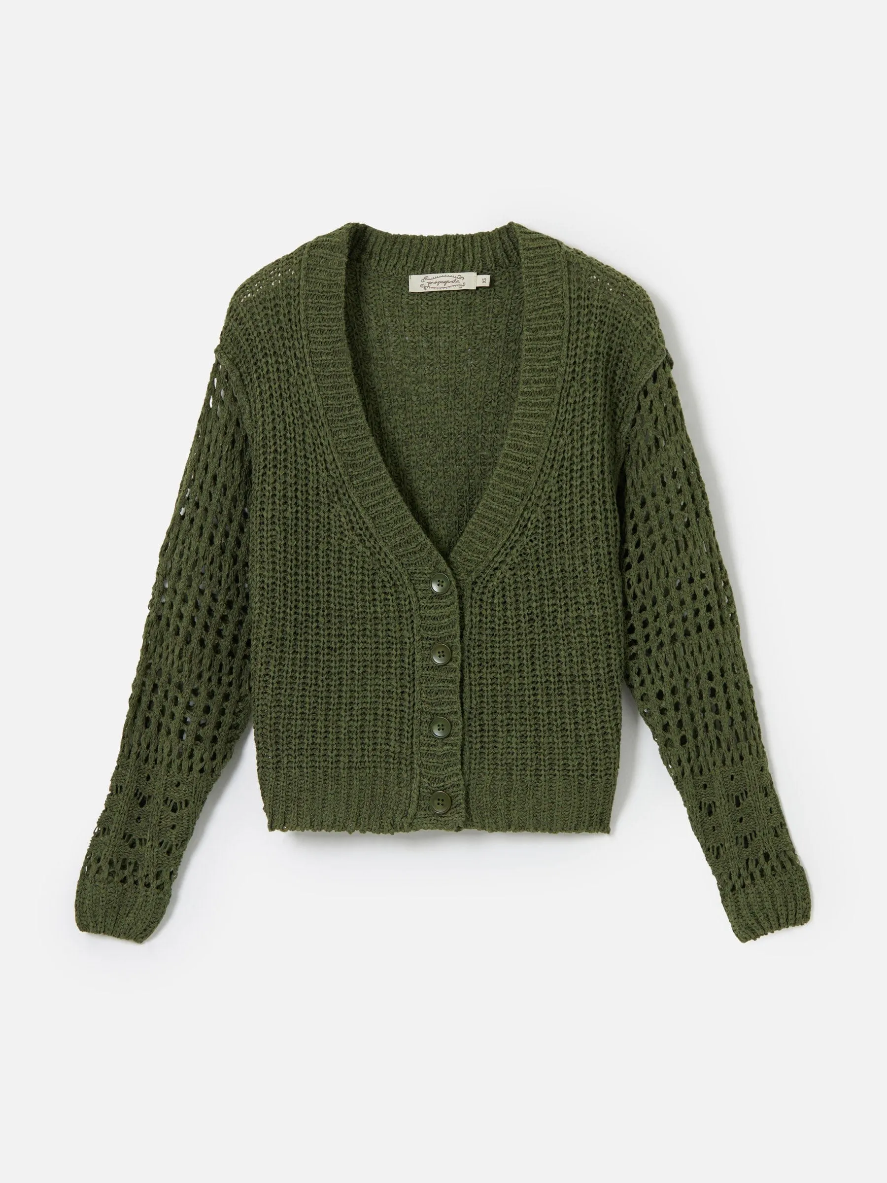 Devin Open Knit Cardigan