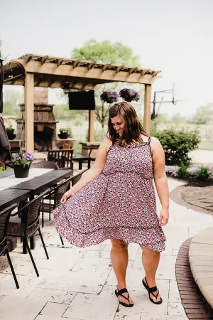Ditsy Sleeveless Dress