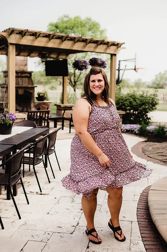 Ditsy Sleeveless Dress