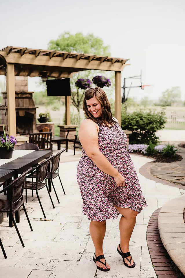 Ditsy Sleeveless Dress