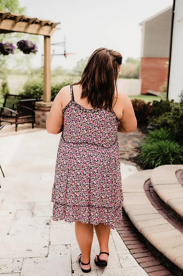 Ditsy Sleeveless Dress
