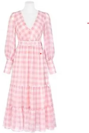 Elise Gingham Dress