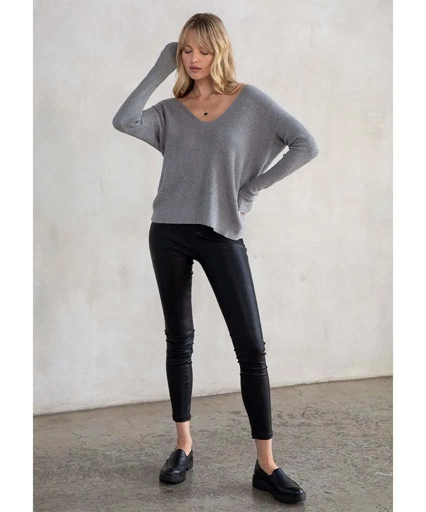 Find Your Bliss Twist Back Pullover