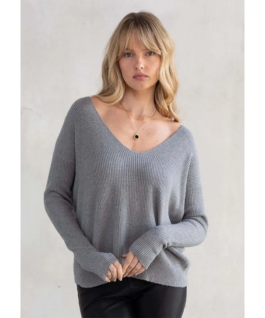 Find Your Bliss Twist Back Pullover