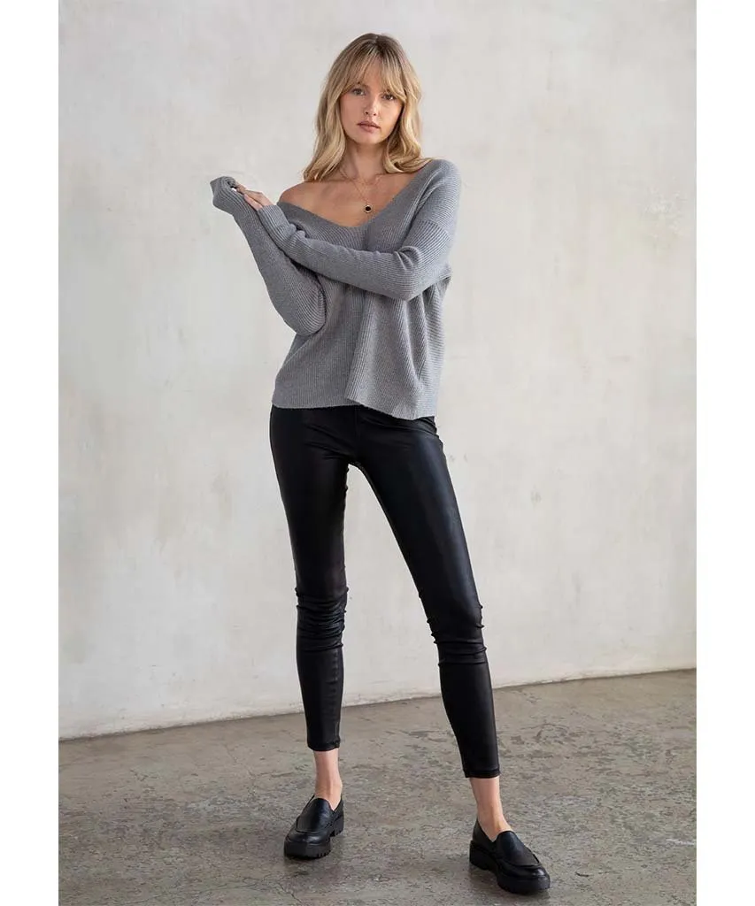 Find Your Bliss Twist Back Pullover