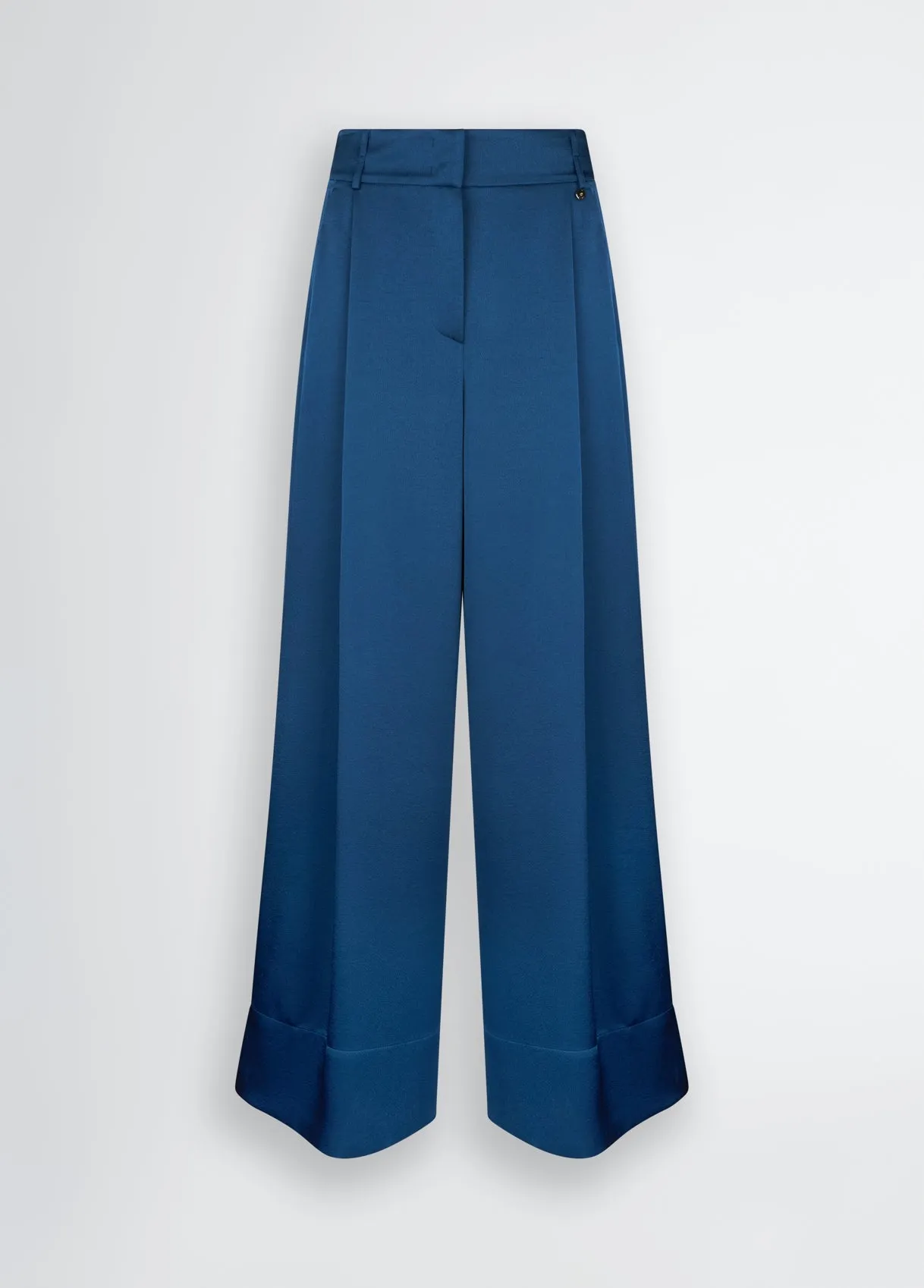 FLARED TROUSER SAPPHIRE BLUE