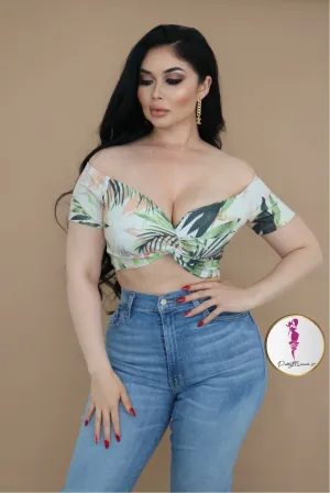 Flower green top