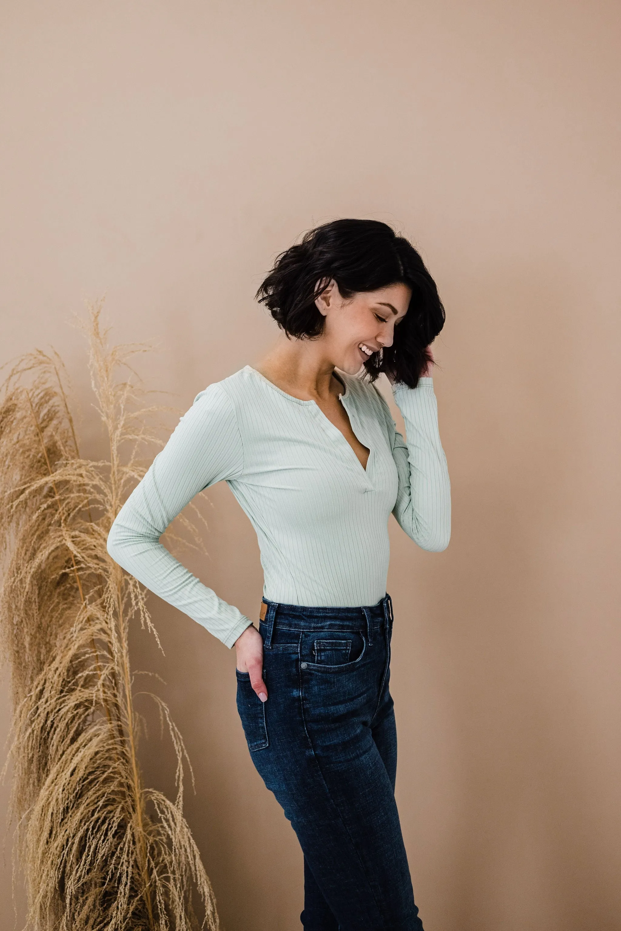 Give You Everything Ribbed Bodysuit
