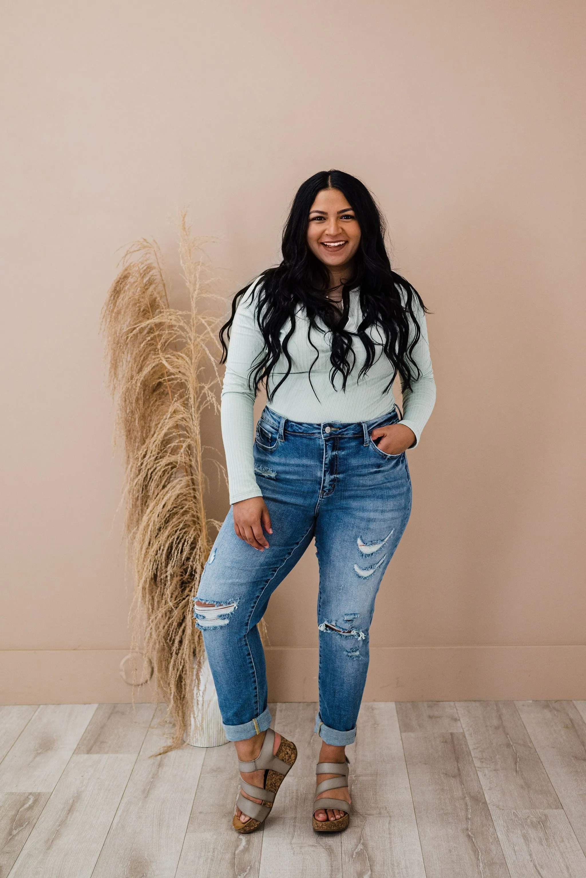 Give You Everything Ribbed Bodysuit